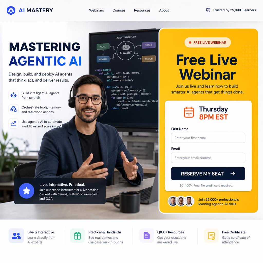 Webinar template