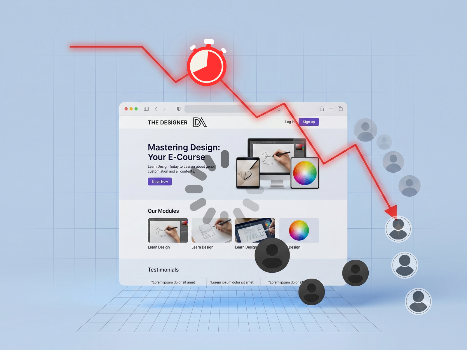 Slow landing pages cause visitor drop-off, wasted ad spend, and lower conversions